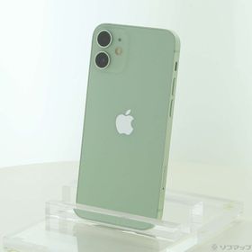 (中古)Apple iPhone12 mini 128GB グリーン MGDQ3J/A SIMフリー(377-ud)