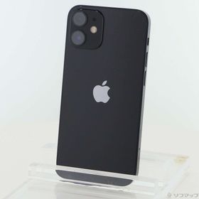 (中古)Apple iPhone12 mini 256GB ブラック MGDR3J/A SIMフリー(344-ud)