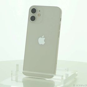 (中古)Apple iPhone12 mini 64GB ホワイト MGA63J/A SIMフリー(276-ud)
