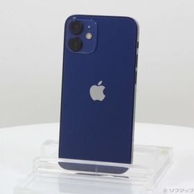 (中古)Apple iPhone12 mini 128GB ブルー MGDP3J/A SIMフリー(344-ud)