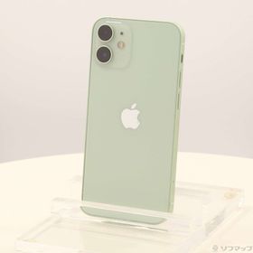 (中古)Apple iPhone12 mini 64GB グリーン NGAV3J/A SIMフリー(258-ud)