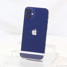 (中古)Apple iPhone12 mini 64GB ブルー MGAP3J/A SIMフリー(269-ud)
