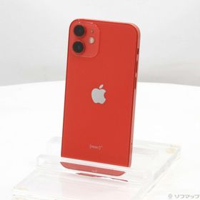 (中古)Apple iPhone12 mini 128GB プロダクトレッド MGDN3J/A SIMフリー(344-ud)