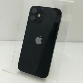 【中古】Apple au 【SIMロック解除済み】 iPhone 12 mini 64GB ブラック MGA03J/A【大須】保証期間１ヶ月【ランクB】