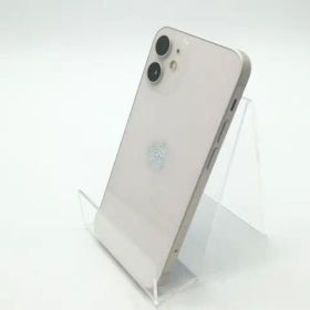 【中古】Apple docomo 【SIMロック解除済み】 iPhone 12 mini 128GB ホワイト MGDM3J/A【柏】保証期間１週間【ランクC】