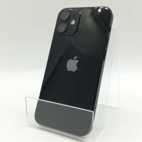 【中古】Apple docomo 【SIMロック解除済み】 iPhone 12 mini 128GB ブラック MGDJ3J/A【福岡筑紫】保証期間１ヶ月【ランクB】