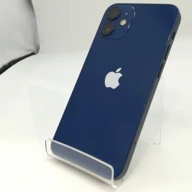 【中古】Apple docomo 【SIMロック解除済み】 iPhone 12 mini 256GB ブルー MGDV3J/A【浜松駅前】保証期間１ヶ月【ランクC】