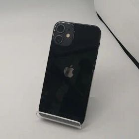【中古】Apple docomo 【SIMロック解除済み】 iPhone 12 mini 128GB ブラック MGDJ3J/A【広島本通】保証期間１ヶ月【ランクB】