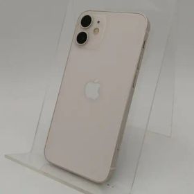 【中古】Apple SoftBank 【SIMロック解除済み】 iPhone 12 mini 128GB ホワイト MGDM3J/A【なんば】保証期間１ヶ月【ランクC】