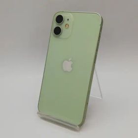 【中古】Apple au 【SIMロック解除済み】 iPhone 12 mini 128GB グリーン MGDQ3J/A【鹿児島中町】保証期間１ヶ月【ランクB】