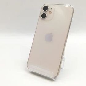 【中古】Apple docomo 【SIMロック解除済み】 iPhone 12 mini 64GB ホワイト MGA63J/A【福岡筑紫】保証期間１ヶ月【ランクA】