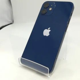 【中古】Apple SoftBank 【SIMロック解除済み】 iPhone 12 mini 64GB ブルー MGAP3J/A【浜松駅前】保証期間１ヶ月【ランクB】