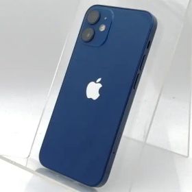 【中古】Apple au 【SIMロック解除済み】 iPhone 12 mini 128GB ブルー MGDP3J/A【津田沼】保証期間１ヶ月【ランクB】