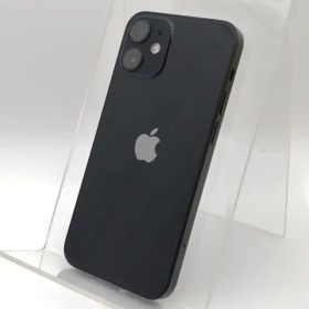 【中古】Apple au 【SIMロック解除済み】 iPhone 12 mini 64GB ブラック MGA03J/A【津田沼】保証期間１ヶ月【ランクB】