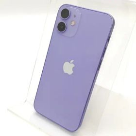 【中古】Apple docomo 【SIMロック解除済み】 iPhone 12 mini 128GB パープル MJQD3J/A【秋葉4号】保証期間１ヶ月【ランクA】