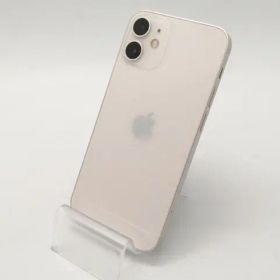 【中古】Apple docomo 【SIMロック解除済み】 iPhone 12 mini 128GB ホワイト MGDM3J/A【川越クレアモール】保証期間１ヶ月【ランクB】