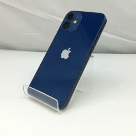 【中古】Apple SoftBank 【SIMロック解除済み】 iPhone 12 mini 64GB ブルー MGAP3J/A【札幌】保証期間１ヶ月【ランクB】