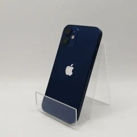 【中古】Apple SoftBank 【SIMロック解除済み】 iPhone 12 mini 64GB ブルー MGAP3J/A【博多】保証期間１ヶ月【ランクB】