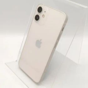 【中古】Apple docomo 【SIMロック解除済み】 iPhone 12 mini 128GB ホワイト MGDM3J/A【高崎モントレー】保証期間１ヶ月【ランクB】