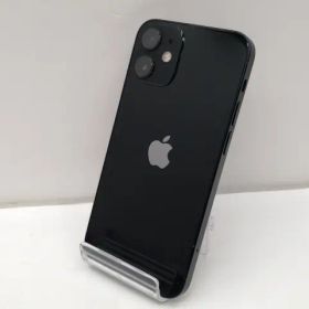 【中古】Apple au 【SIMロック解除済み】 iPhone 12 mini 64GB ブラック MGA03J/A【仙台イービーンズ】保証期間１週間【ランクC】