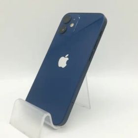 【中古】Apple docomo 【SIMロック解除済み】 iPhone 12 mini 128GB ブルー MGDP3J/A【福岡天神】保証期間１ヶ月【ランクC】