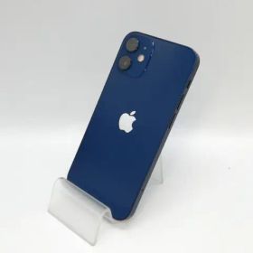 【中古】Apple 国内版 【SIMフリー】 iPhone 12 mini 64GB ブルー MGAP3J/A【京都】保証期間１ヶ月【ランクC】