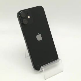 【中古】Apple docomo 【SIMロック解除済み】 iPhone 12 mini 64GB ブラック MGA03J/A【静岡】保証期間１ヶ月【ランクB】