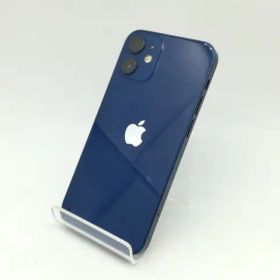【中古】Apple docomo 【SIMロック解除済み】 iPhone 12 mini 64GB ブルー MGAP3J/A【アリオ倉敷】保証期間１ヶ月【ランクC】