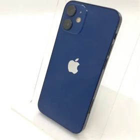 【中古】Apple docomo 【SIMロック解除済み】 iPhone 12 mini 128GB ブルー MGDP3J/A【秋葉4号】保証期間１ヶ月【ランクC】