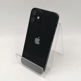 【中古】Apple 国内版 【SIMフリー】 iPhone 12 mini 128GB ブラック MGDJ3J/A【千葉】保証期間１週間【ランクC】
