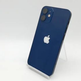 【中古】Apple docomo 【SIMロック解除済み】 iPhone 12 mini 128GB ブルー MGDP3J/A【アリオ倉敷】保証期間１ヶ月【ランクB】
