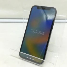 【中古】Apple au 【SIMロック解除済み】 iPhone 12 mini 128GB ブラック MGDJ3J/A【川崎】保証期間１ヶ月【ランクC】
