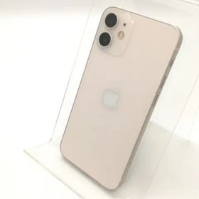 【中古】Apple 国内版 【SIMフリー】 iPhone 12 mini 64GB ホワイト MGA63J/A【秋葉4号】保証期間１ヶ月【ランクB】
