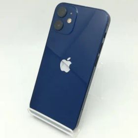 【中古】Apple SoftBank 【SIMロック解除済み】 iPhone 12 mini 64GB ブルー MGAP3J/A【アリオ倉敷】保証期間１ヶ月【ランクB】