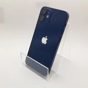 【中古】Apple 国内版 【SIMフリー】 iPhone 12 mini 64GB ブルー MGAP3J/A【秋葉3号】保証期間１ヶ月【ランクB】