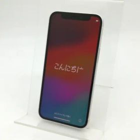 【中古】Apple au 【SIMロック解除済み】 iPhone 12 mini 64GB ホワイト MGA63J/A【神戸】保証期間１ヶ月【ランクB】
