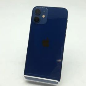 【中古】【赤ロム保証あり】Apple au 【SIMロック解除済み】 iPhone 12 mini 128GB ブルー MGDP3J/A【川崎駅前】保証期間１ヶ月【ランクB