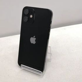【中古】Apple au 【SIMロック解除済み】 iPhone 12 mini 256GB ブラック MGDR3J/A【仙台駅東口】保証期間１ヶ月【ランクB】