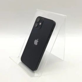 【中古】Apple au 【SIMロック解除済み】 iPhone 12 mini 64GB ブラック MGA03J/A【福岡筑紫】保証期間１ヶ月【ランクB】