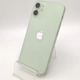 【中古】Apple SoftBank 【SIMロック解除済み】 iPhone 12 mini 64GB グリーン MGAV3J/A【大須2】保証期間１ヶ月【ランクB】