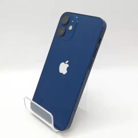 【中古】Apple docomo 【SIMロック解除済み】 iPhone 12 mini 64GB ブルー MGAP3J/A【立川フロム中武】保証期間１ヶ月【ランクC】