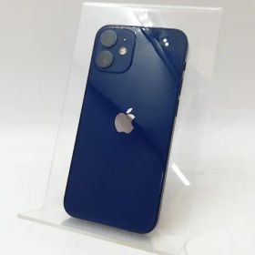 【中古】Apple SoftBank 【SIMロック解除済み】 iPhone 12 mini 64GB ブルー MGAP3J/A【大宮東口】保証期間１ヶ月【ランクB】