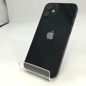 【中古】Apple 国内版 【SIMフリー】 iPhone 12 mini 128GB ブラック MGDJ3J/A【浜松駅前】保証期間１ヶ月【ランクB】