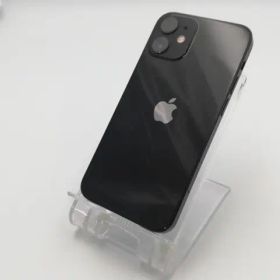 【中古】Apple 国内版 【SIMフリー】 iPhone 12 mini 64GB ブラック MGA03J/A【ECセンター】保証期間１ヶ月【ランクB】