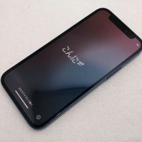 【中古】Apple SoftBank 【SIMロック解除済み】 iPhone 12 mini 256GB ブルー MGDV3J/A【仙台駅東口】保証期間１ヶ月【ランクB】