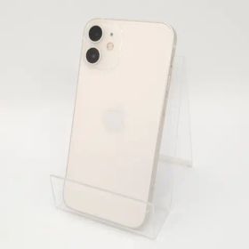 【中古】Apple au 【SIMロック解除済み】 iPhone 12 mini 64GB ホワイト MGA63J/A【三宮センター】保証期間１ヶ月【ランクC】