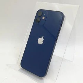 【中古】Apple SoftBank 【SIMロック解除済み】 iPhone 12 mini 64GB ブルー MGAP3J/A【新宿】保証期間１ヶ月【ランクB】