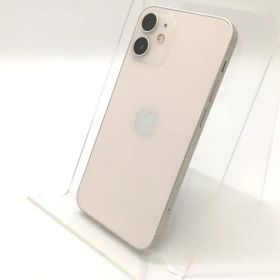 【中古】Apple docomo 【SIMロック解除済み】 iPhone 12 mini 128GB ホワイト MGDM3J/A【秋葉4号】保証期間１ヶ月【ランクC】