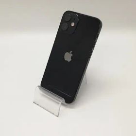 【中古】Apple SoftBank 【SIMロック解除済み】 iPhone 12 mini 64GB ブラック MGA03J/A【福岡天神】保証期間１ヶ月【ランクB】