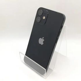 【中古】Apple docomo 【SIMロック解除済み】 iPhone 12 mini 64GB ブラック MGA03J/A【熊本】保証期間１ヶ月【ランクC】